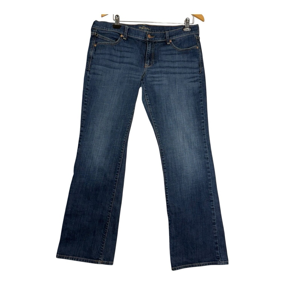 Old Navy Women's The Diva Jeans Size 12‎ R Regular Blue Med Wash Slight Flare